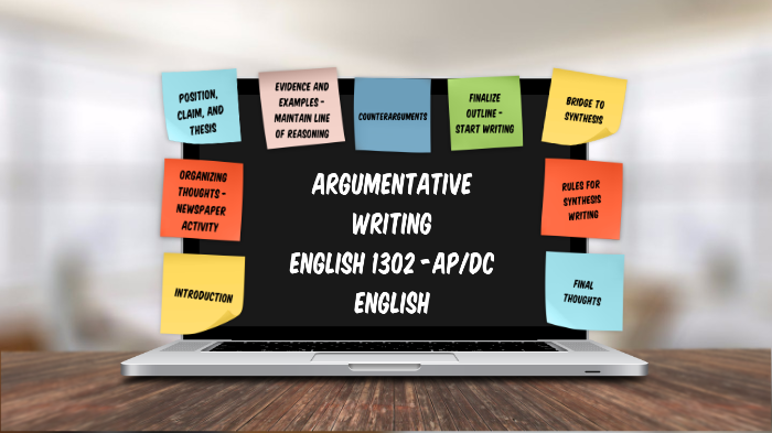 Introduction to Argumentative Writing by Kimberly Allison on Prezi