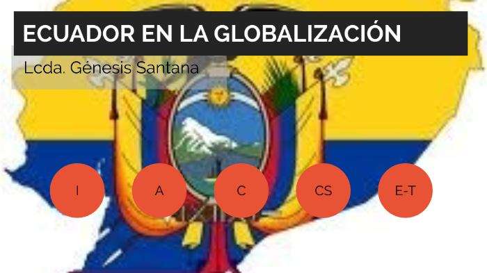 ECUADOR EN LA GLOBALIZACION By Genesis Yovanna Santana Galarza On Prezi