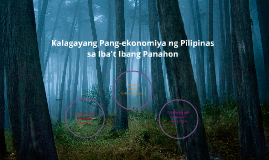 Kalagayang Pang Ekonomiya Ng Pilipinas Sa Iba T Ibang Bansa By Jorelene Mae Jimenez