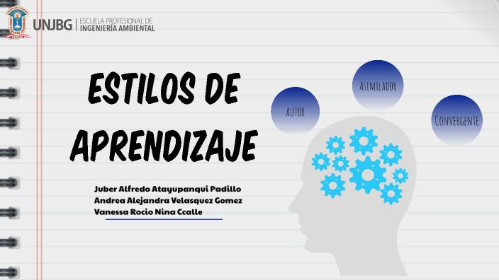 Estilos de aprendizaje by Andrea Velasquez Gomez on Prezi