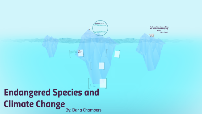 Climate Change and Endangered Species by Dana Chambers on Prezi