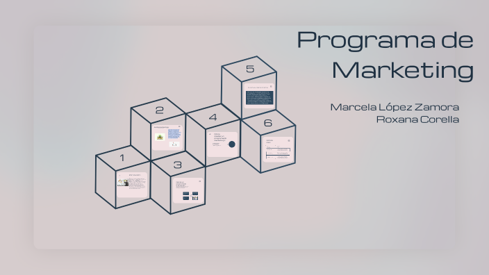 Programa de Marketing by Marcela Lopez on Prezi