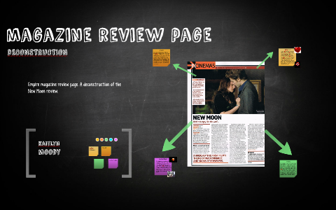 magazine review page by Kaitlyn Moody on Prezi