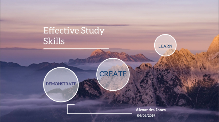 Effective Study Skills by Alexandra Jones on Prezi