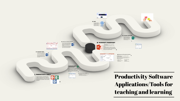 Productivity Software Applications/Tools for teaching and learning by ...