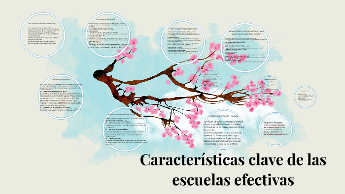 Características Clave De Las Escuelas Efectivas