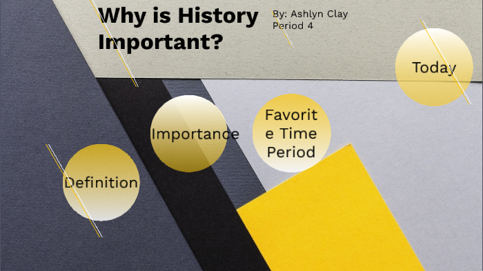 Why Is History Important? By Ashlyn Clay On Prezi