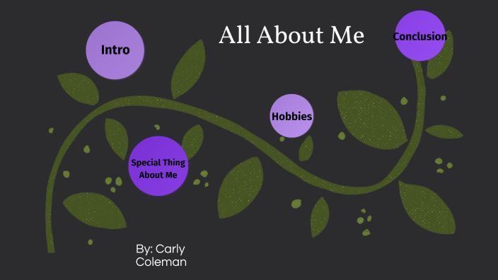 All About ME Part 1 by Carly Coleman on Prezi