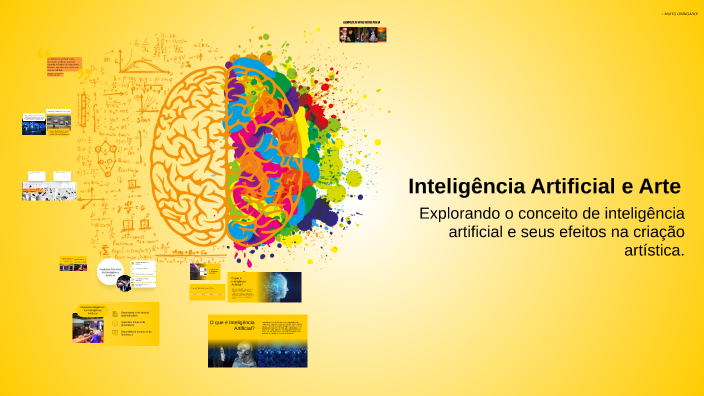 Inteligência Artificial e Arte by Kauan Henrique Neves on Prezi