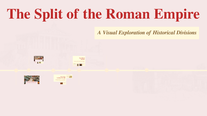 Splitting Rome The Split of the Roman Empire by Isaac Bollinger on Prezi