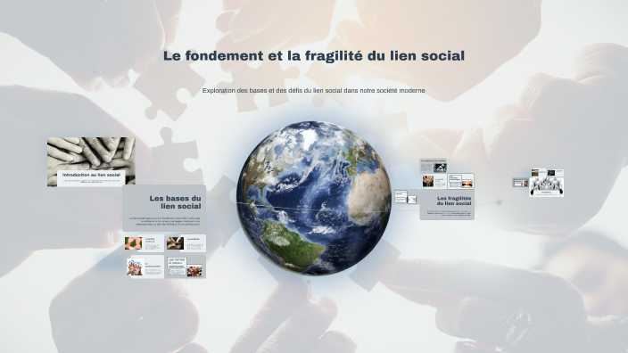 Le fondement et la fragilité du lien social by yanis bensakel on Prezi
