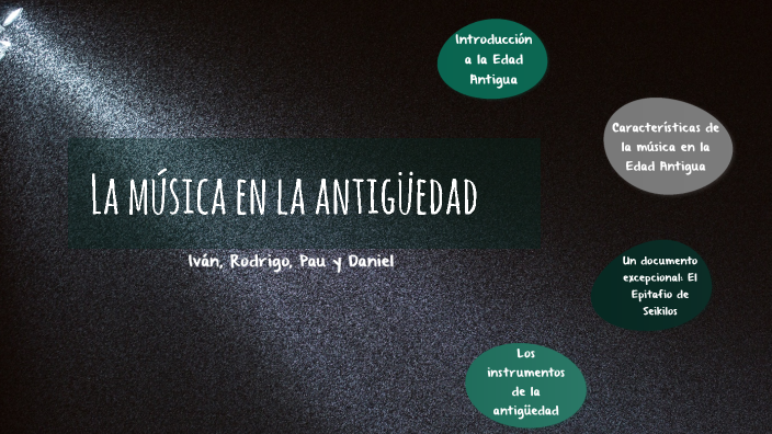 La música en la antigüedad by Rodrigo García Ginarte on Prezi