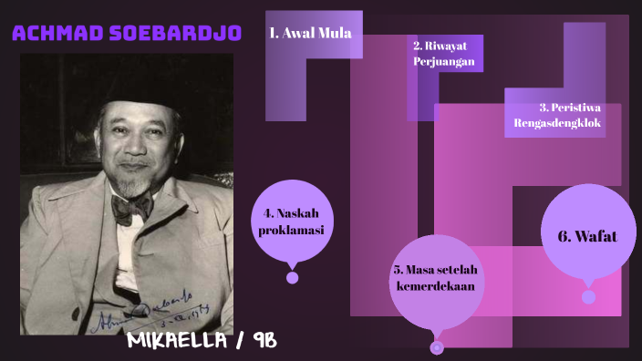 Biografi Achmad Soebardjo By Mikaella Novi