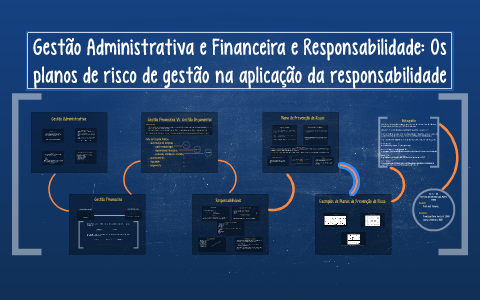 Gestão Administrativa e Financeira e Responsabilidade: Os pl by ...