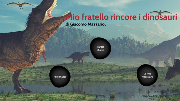 Scheda Libro Mio Fratello Rincorre I Dinosauri Pdf Mio fratello rincorre i dinosauri by Marta Giardina on Prezi