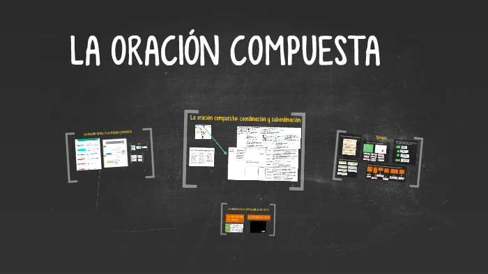 LA ORACIÓN COMPUESTA by María Pareja Olcina on Prezi