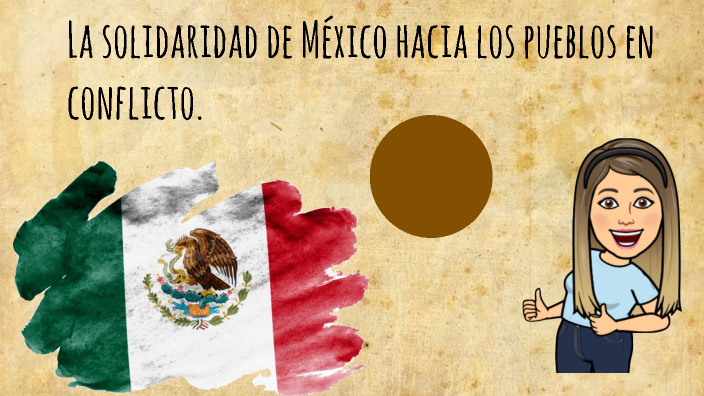 La Solidaridad De México Hacia Los Pueblos En Conflicto