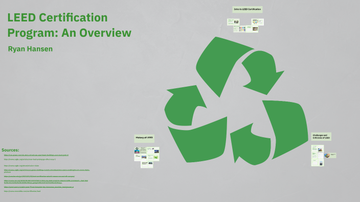 LEED Certification Program: An Overview by Ryan Hansen on Prezi