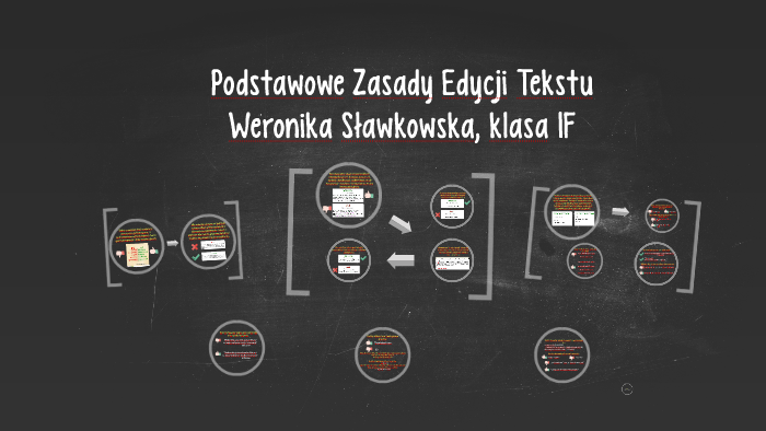 Podstawowe Zasady Edycji Tekstu By Weronika Sławkowska On Prezi 1414