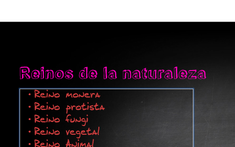 Reinos de la naturaleza by Sofia Correa on Prezi