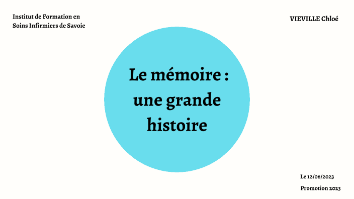 Soutenance orale mémoire by Chloé Vieville on Prezi