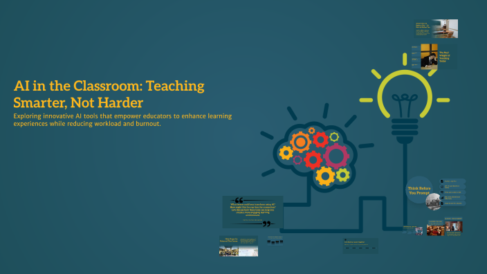 AI in the Classroom: Teaching Smarter, Not Harder by Sheila Hendrix on ...