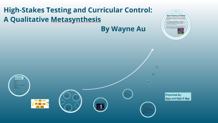 High Stakes Testing And Curricular Control A Qualitative Me By Hala Mon Ali