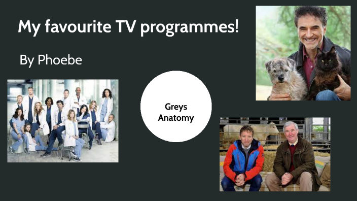 my favourite tv programme presentation