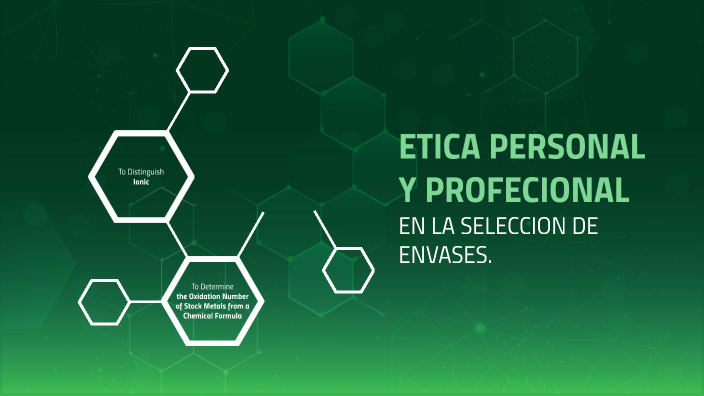 ética personal y profesional en la selección de envases by Javier Isaac
