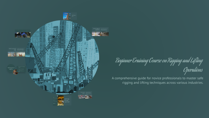 Beginner Training Course on Rigging and Lifting Operations by SMART ...