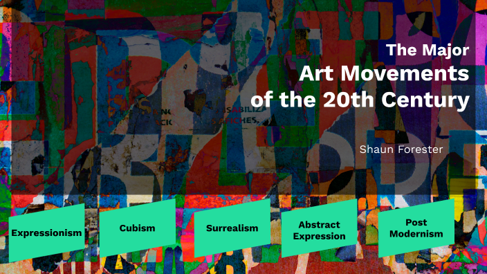 major art movements of the 20th century