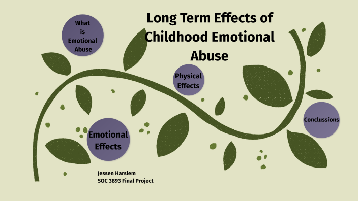 Long Term Health Effects of Childhood Emotional Abuse by on Prezi