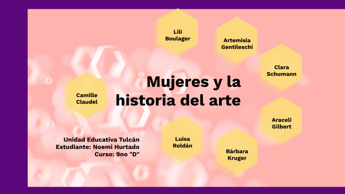 Mujeres y la historia del arte by Noemi Hurtado on Prezi