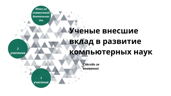 Презентация об ученом внесшим вклад в развитие компьютерных наук 10 класс