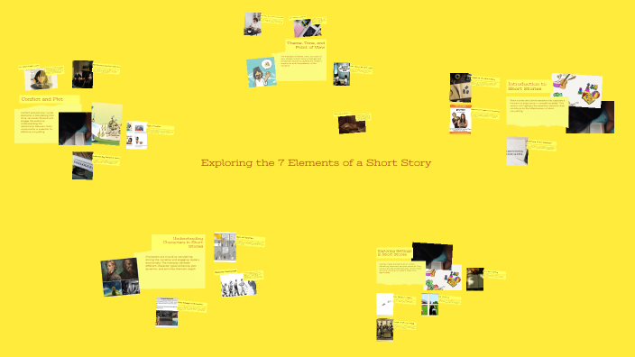 Exploring the 7 Elements of a Short Story by GEORDEL MARIE SACLUTI on Prezi