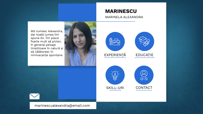 CV - Marinescu Alexandra by Alexandra Marinescu on Prezi