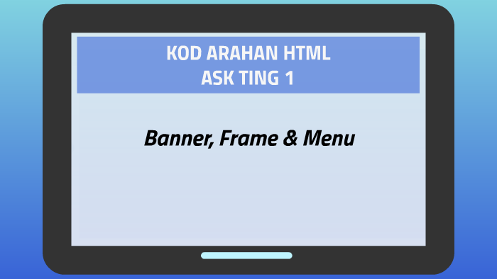 Ask F1 Banner Frame Amp Menu By Hafizatul Hanida On Prezi