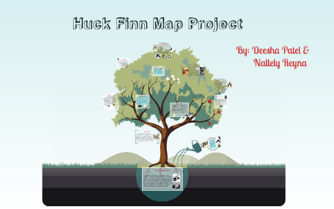 Huck Finn Map Project by Deesha Patel on Prezi