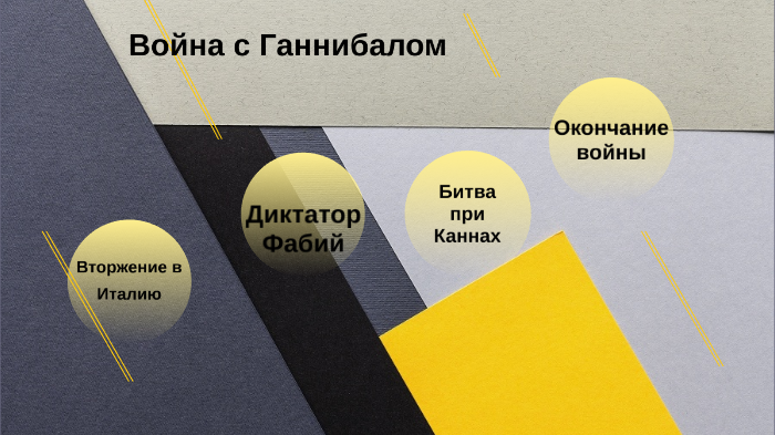 Война с ганнибалом презентация 5 класс михайловский