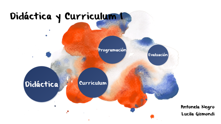 Didactica y Curriculum 1 by Lucila Gismondi on Prezi