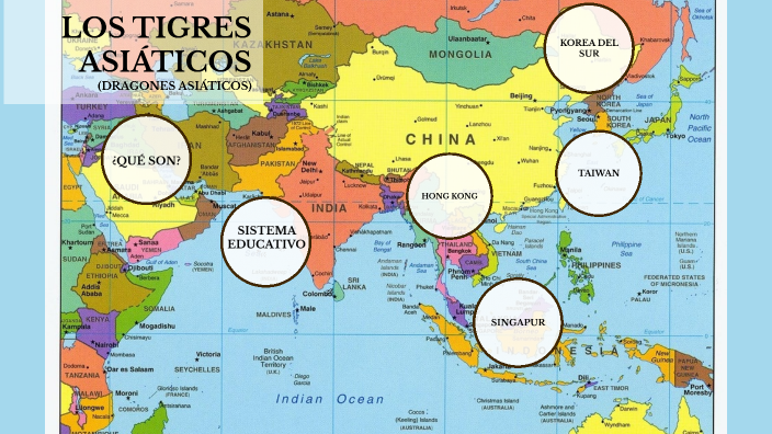 Tigres asiáticos by Erika Londoño on Prezi