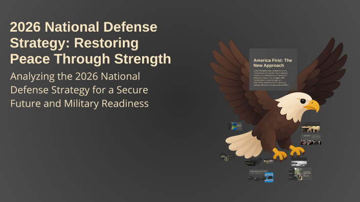 2026 National Defense Strategy: Restoring Peace Through Strength by ...