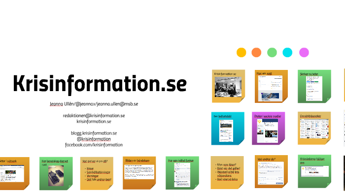 Krisinformation.se By Jeanna Ullén On Prezi