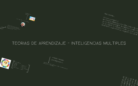 TEORIAS DE APRENDIZAJE: INTELIGENCIAS MULTIPLES by Emel Mendoza on Prezi