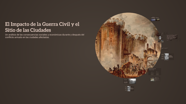 El Impacto de la Guerra Civil y el Sitio de las Ciudades by Ivan Soto ...