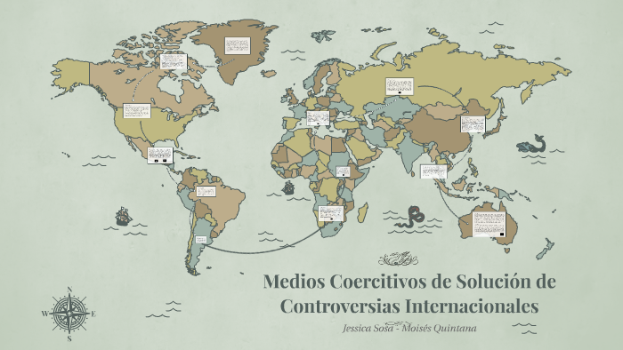 Medios coercitivos de solución de controversias internacionales by ...