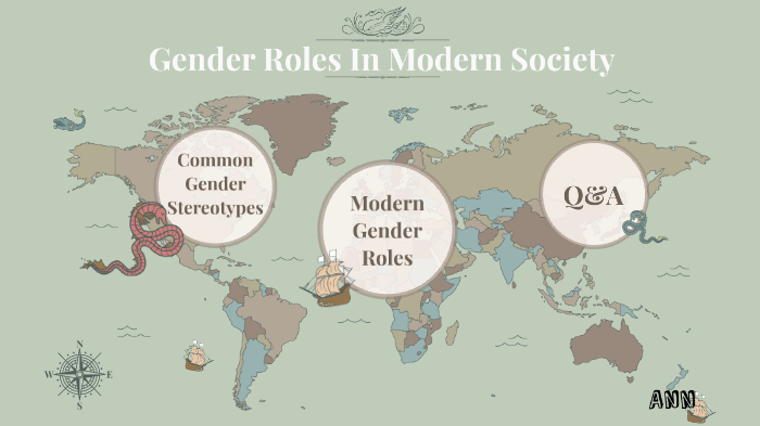 Gender Roles In Modern Society by 怡安 韓