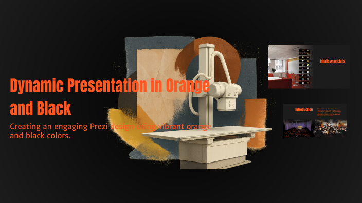 Dynamic Presentation in Orange and Black by Fumito Browne on Prezi