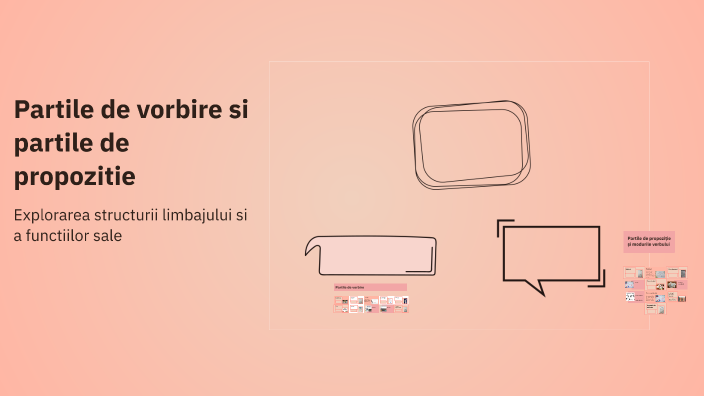 Partile Partile de vorbire si partile de propozitie by Gabriel Dragos Baciu on ...