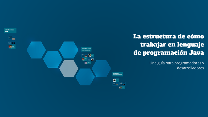 La estructura de cómo trabajar en lenguaje de programación Java by ...